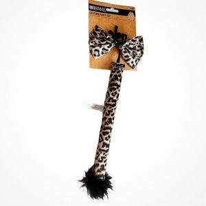 Animal Print Costume Tail & Tie Party Set